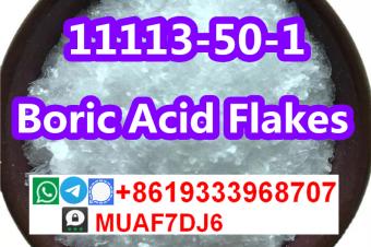 China factory wholesale Boric acid Flakes CAS11113501 